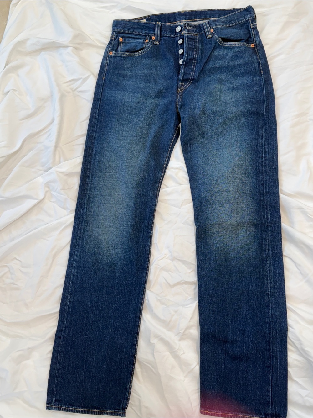 Levi's Indigo Straight-Leg Men's Jeans
